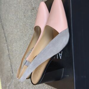 Naturalizer Hannie - Rose Multi Leather Slingback Pumps 9